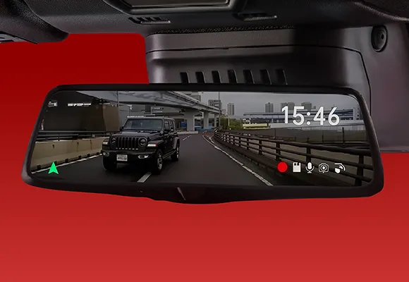 Advanced Digital IRVM with Dashcam
